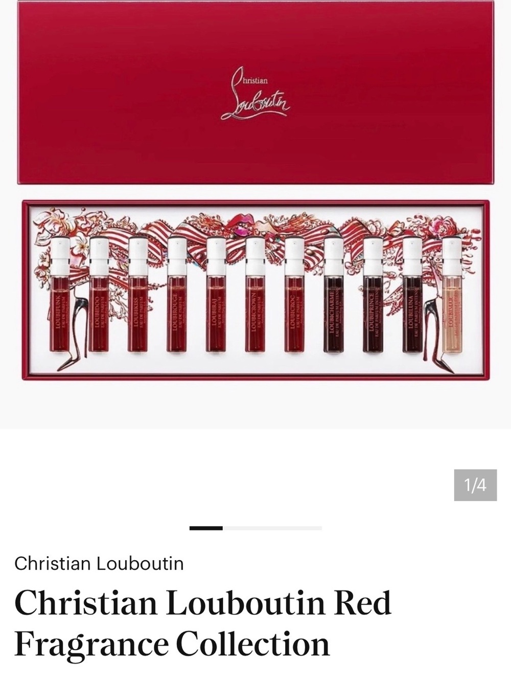 Christian Louboutin fragrance set